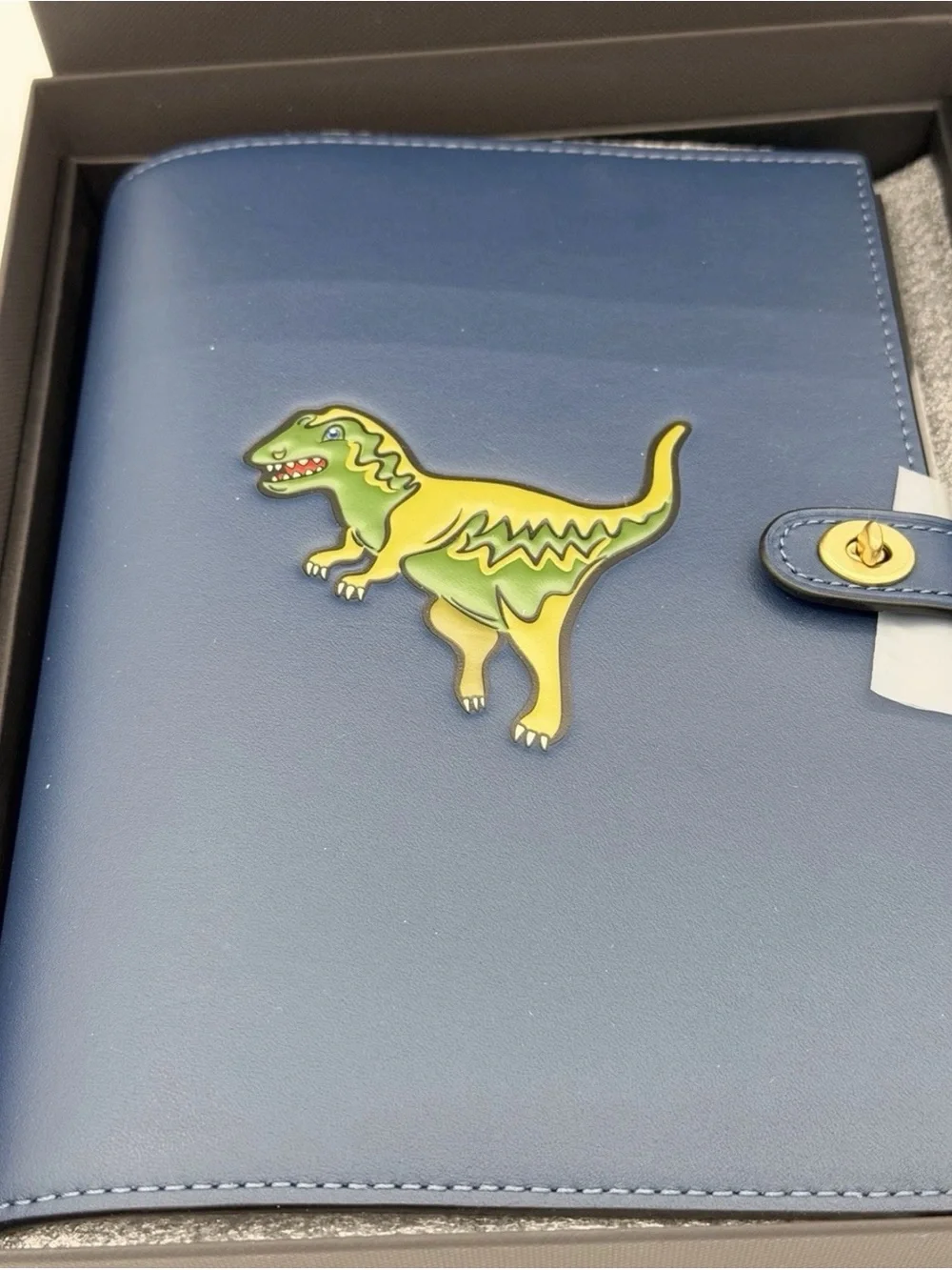 COACH Rexy Notebook-Navy